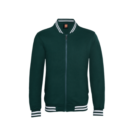 Forest Green Custom Varsity Jacket Printing OWRM01 by TMaker KL