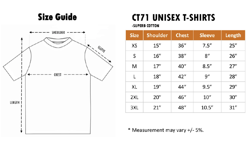 Oren Sport - CT71 Unisex Round Neck Tshirt – 200gsm